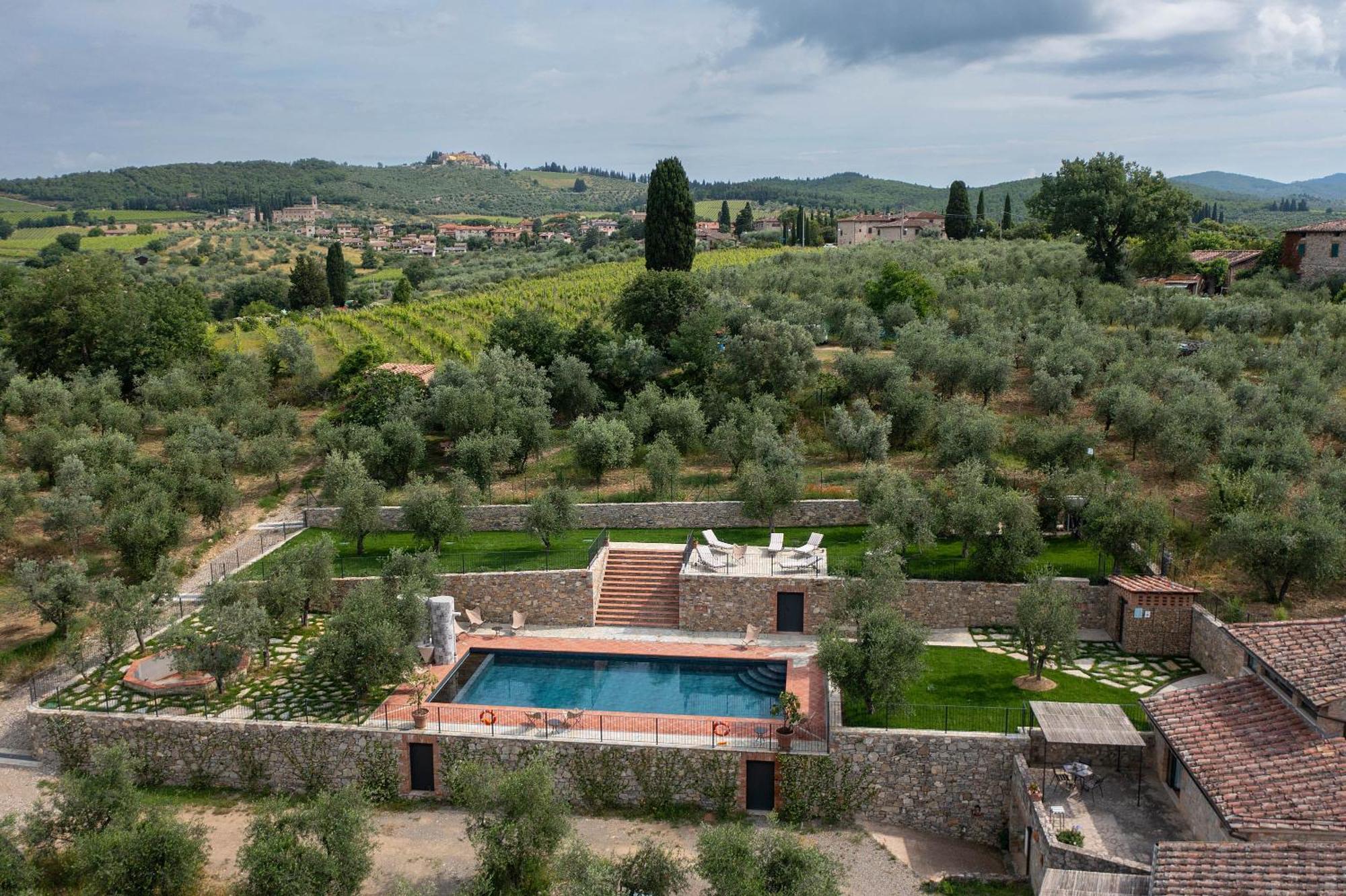 Borgo A Monti Di Sotto Villa Gaiole in Chianti Dış mekan fotoğraf